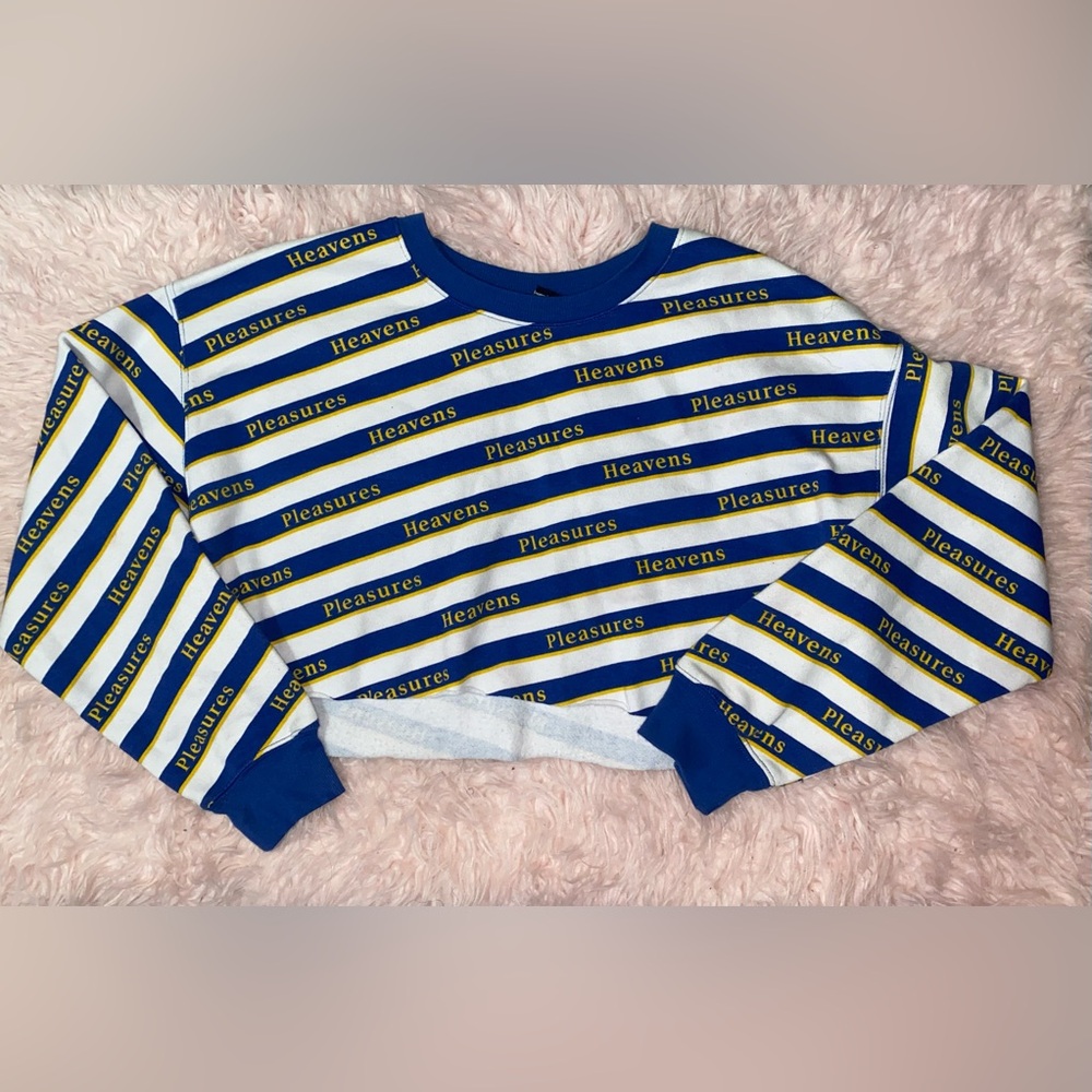 FOREVER 21 PLEASURES CROP TOP SWEATER